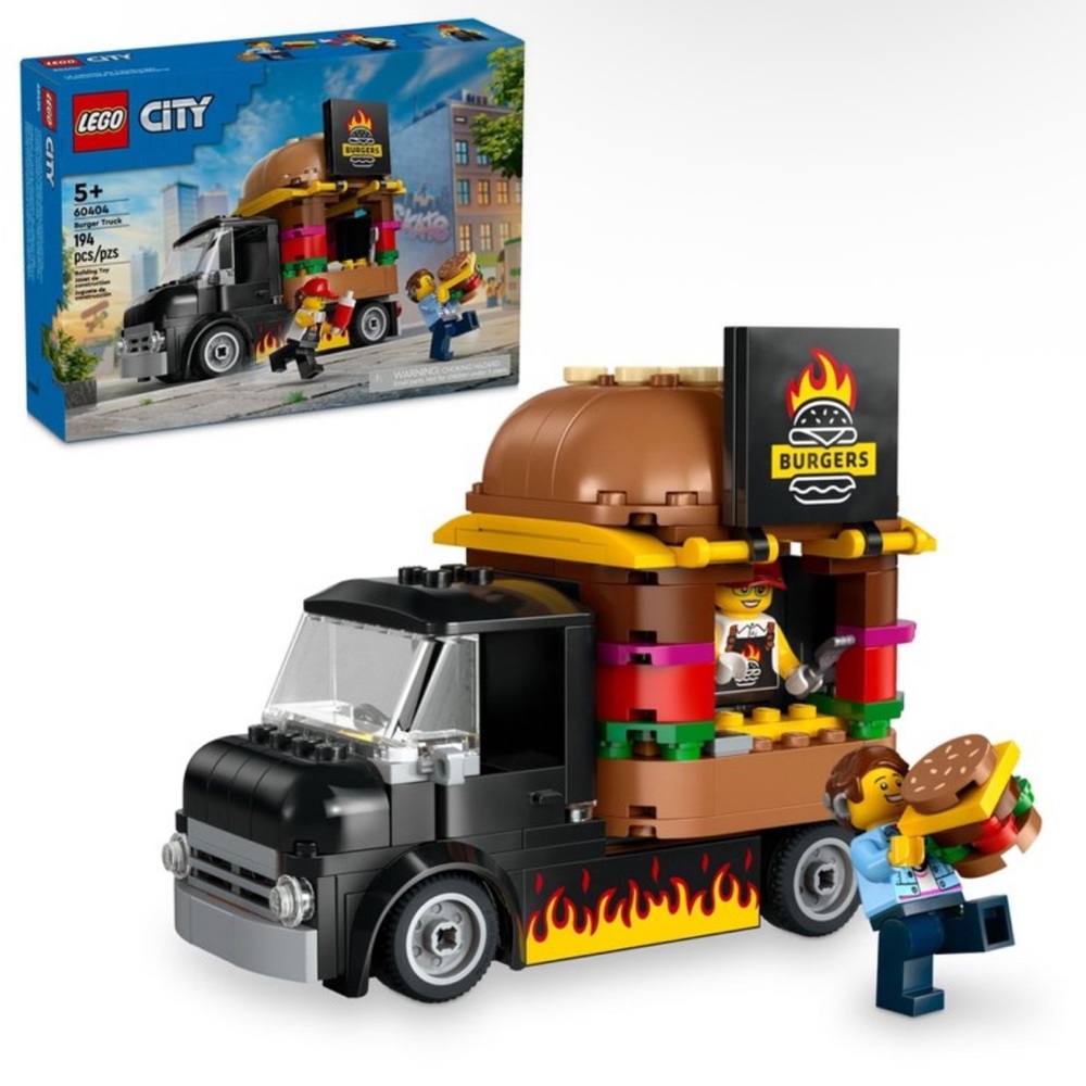 Burger City LEGO Set